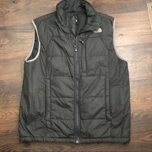 The North Face Primaloft Charcoal Gray Vest Sz M